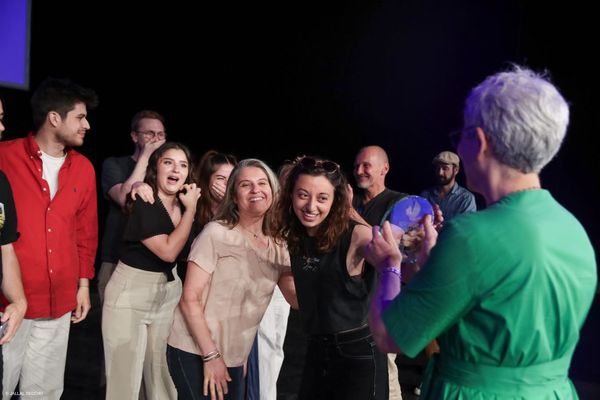 Sensibilisation Jeunes ESP - Yasmina Auburtin et les élèves